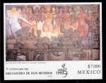 Sellos de America - M�xico -  V Centenario del Encuentro de Dos Mundos