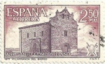 Stamps Spain -  AÑO SANTO COMPOSTELANO. IGLESIA SANTIAGO APOSTOL,EN VILLAFRANCA DEL BIERZO. EDIFIL 2066