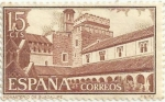 Stamps Spain -  MONASTERIO Nª SEÑORA DE GUADALUPE. EL CLAUSTRO. EDIFIL 1250