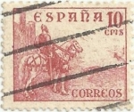 Stamps : Europe : Spain :  EL CID. VALOR FACIAL 10 Cts. EDIFIL 1045