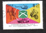 Stamps Chile -  Carabineros de Chile