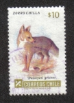 Stamps Chile -  Zorro Chilla