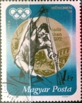 Stamps : Europe : Hungary :  Intercambio jxi 0,20 usd 1 ft. 1973