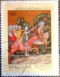 Stamps Hungary -  Intercambio jxi 0,20 usd 60 f. 1971