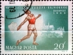 Stamps Hungary -  Intercambio jxi 0,20 usd 20 f. 1966