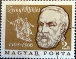 Stamps : Europe : Hungary :  Intercambio 0,20 usd 2 ft. 1966