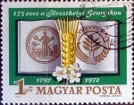 Stamps : Europe : Hungary :  Intercambio 0,20 usd 1 ft. 1972