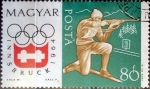 Stamps : Europe : Hungary :  Intercambio jxi 0,20 usd 80 f. 1963