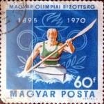 Stamps Hungary -  Intercambio 0,20 usd 60 f. 1970