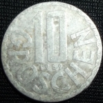monedas de Europa - Austria -  1959 (Reverso)