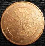 monedas de Europa - Austria -  2002 (Anverso)
