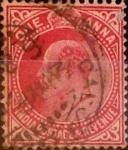 Stamps India -  Intercambio 0,20 usd 1 anna 1902
