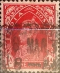 Stamps India -  Intercambio 0,30 usd 1 anna 1937
