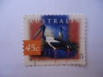 Stamps Australia -  Jabiru.