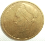 monedas de Europa - Grecia -  1976 (Anverso)