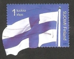 Stamps Finland -   1759 - Bandera nacional
