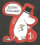 Sellos de Europa - Finlandia -  2208 - Moomin
