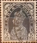Stamps India -  Intercambio 0,20 usd 3 pies 1937