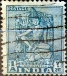 Stamps India -  Intercambio 0,20 usd 1 a. 1949