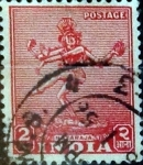 Stamps India -  Intercambio 0,20 usd 2 a. 1949