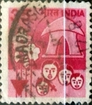 Stamps India -  Intercambio 0,65 usd 35 p. 1980