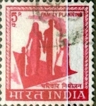 Stamps : Asia : India :  Intercambio 0,20 usd 5 p. 1967