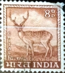 Stamps India -  Intercambio 4,00 usd 8 p. 1967