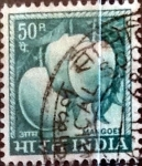 Stamps India -  Intercambio 0,20 usd 50 p. 1967