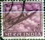 Stamps India -  Intercambio 0,20 usd 20 p.  1967