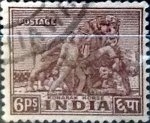 Stamps : Asia : India :  Intercambio 0,20 usd 6 p. 1949