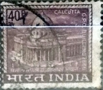 Stamps India -  Intercambio 0,20 usd 40 p. 1968