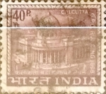 Stamps India -  Intercambio 0,20 usd 40 p. 1968