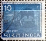 Stamps India -  Intercambio 0,20 usd 10 p. 1976