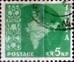 Sellos de Asia - India -  Intercambio 0,20 usd 5 n.p. 1957
