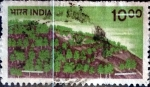 Stamps India -  Intercambio 0,40 usd 10 r. 1984