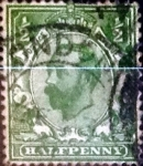 Stamps United Kingdom -  Intercambio 4,50 usd 1/2 p. 1911