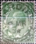 Stamps United Kingdom -  1/2 p. 1924