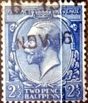 Stamps United Kingdom -  Intercambio 4,50 usd 2,5 p. 1912