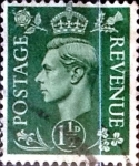 Sellos de Europa - Reino Unido -  Intercambio 0,70 usd 1,5 p. 1950