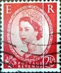 Stamps : Europe : United_Kingdom :  Intercambio 1,40 usd 2,5 p. 1952