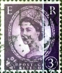 Stamps United Kingdom -  Intercambio 0,65 usd 3 p. 1952