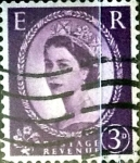 Stamps United Kingdom -  Intercambio 0,65 usd 3 p. 1952