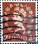 Stamps United Kingdom -  Intercambio 0,20 usd 2 p. 1953