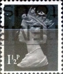 Stamps United Kingdom -  Intercambio 0,20 usd 1,5 p. 1971