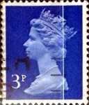 Stamps United Kingdom -  Intercambio 0,20 usd 3 p. 1973