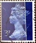 Stamps United Kingdom -  Intercambio 0,20 usd 3 p. 1973