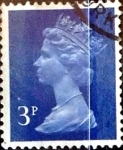 Stamps United Kingdom -  Intercambio 0,20 usd 3 p. 1973