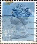 Sellos de Europa - Reino Unido -  Intercambio 0,20 usd 4,5 p. 1973
