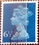Stamps United Kingdom -  Intercambio 0,40 usd 6,5 p. 1974