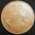 monedas del Mundo : Europa : Irlanda :  1975 (Reverso)